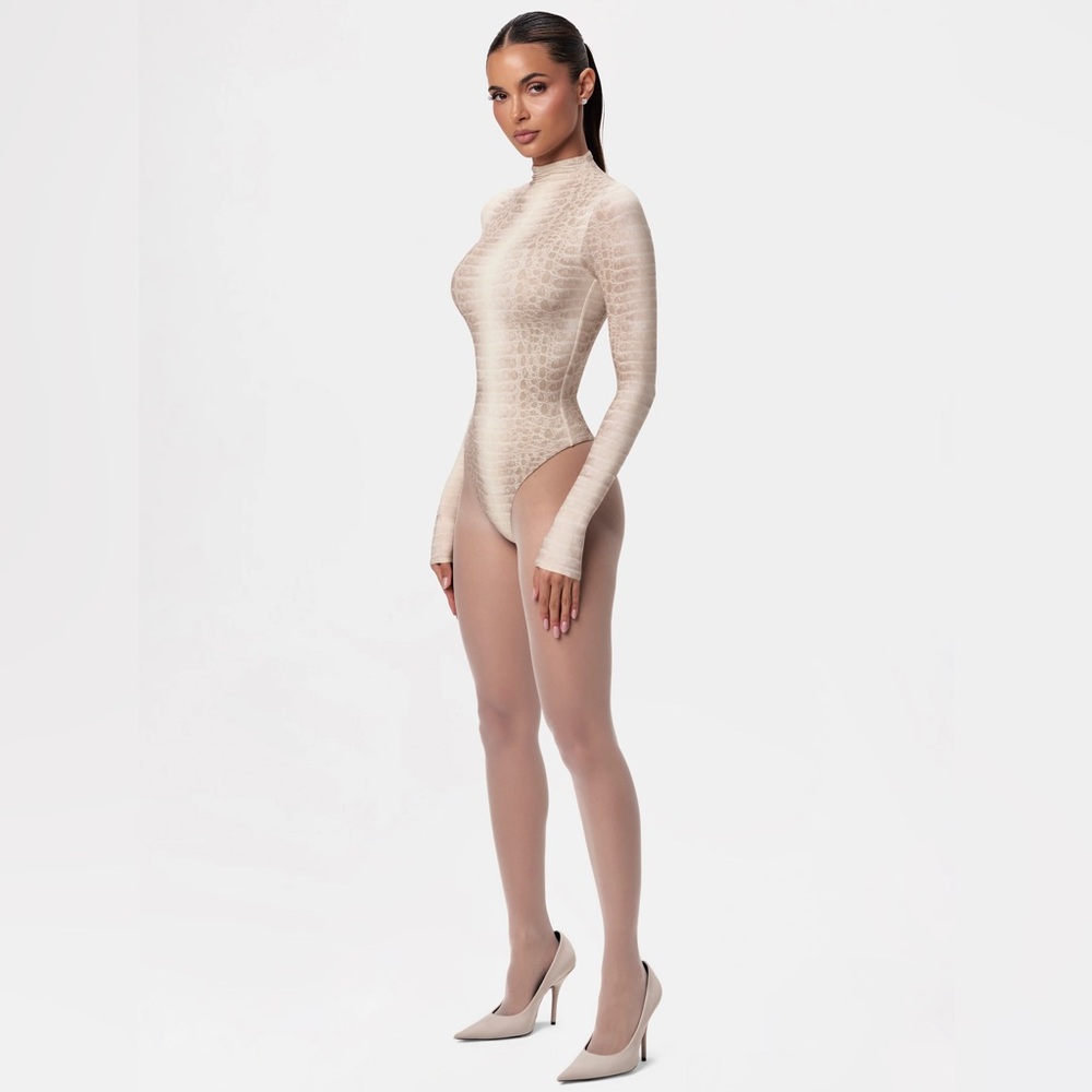 Naked Wardrobe Naked Print Bodysuit - Picture 2 of 12